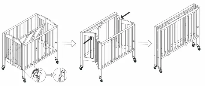 Dream-On-Me-672-Folding-Full-Size-Convenience-Crib-fig-3