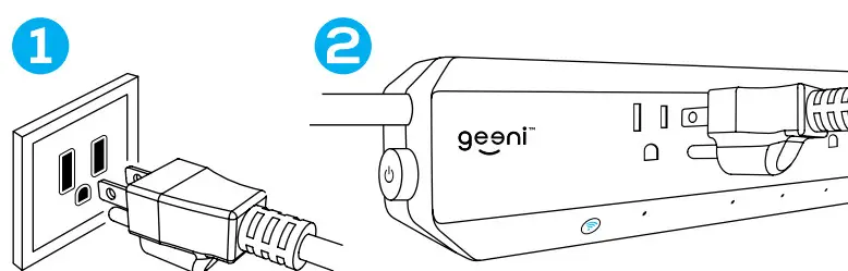 geeni GN-SW003-199 Smart Wi-FI Surge Protector -Help