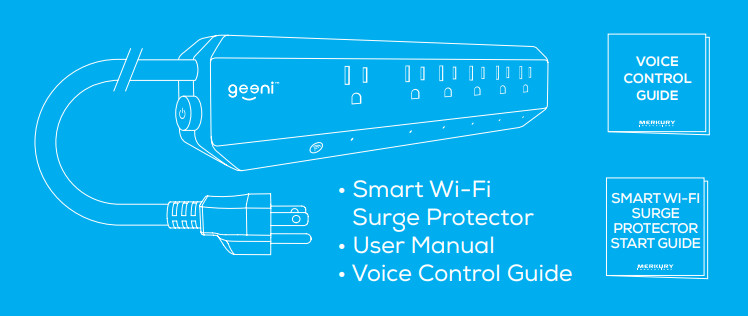 geeni GN-SW003-199 Smart Wi-FI Surge Protector - box