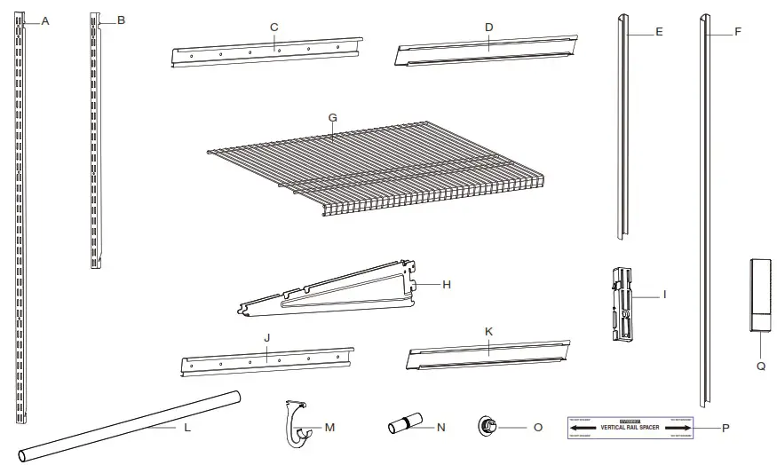 EVERBILT 1007160249 49 5 in Double Hang - Pre installation