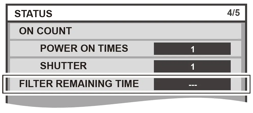 Panasonic ET-SFR330 Smoke Cut Filter 3