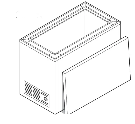 FRIGIDAIRE A10092403 14.8 Cu. Ft. White Chest Freezer 2