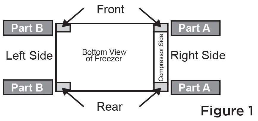 FRIGIDAIRE A10092403 14.8 Cu. Ft. White Chest Freezer 6