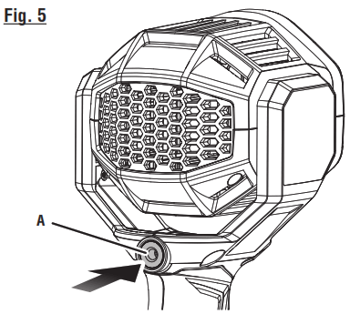 RIDGID R8699 18 V LED Spotlight - Fig6