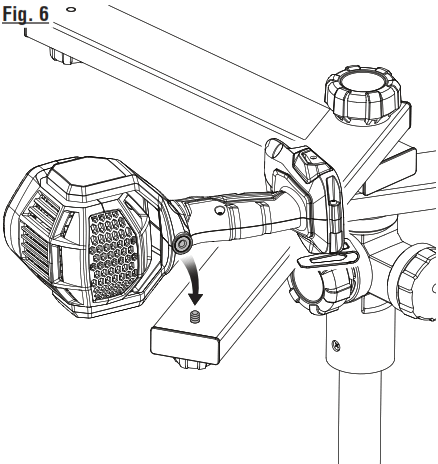 RIDGID R8699 18 V LED Spotlight - Fig7