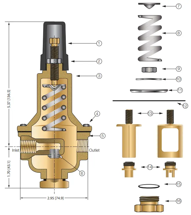 WATTS LFM127 11 One Way Flow Altitude Control Valve with Delayed Opening Feature - fig 11