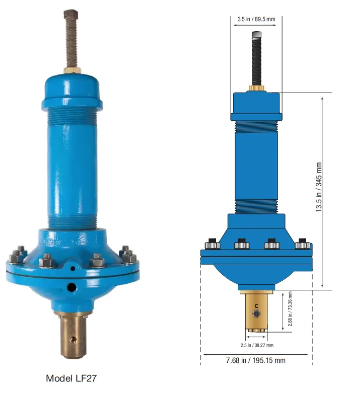 WATTS LFM127 11 One Way Flow Altitude Control Valve with Delayed Opening Feature - fig 8
