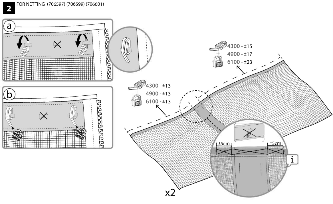 CANOPIA Curtain and Netting Set for Dallas Gazebos - fig5