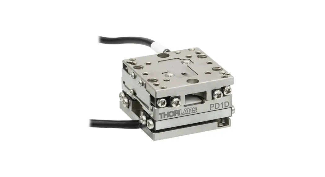 Thorlabs Pd1d Piezo Inertia Drive Monolithic Stage User Guide