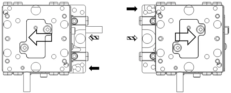 THORLABS PD1D Piezo Inertia Drive Monolithic Stage - mount the stage