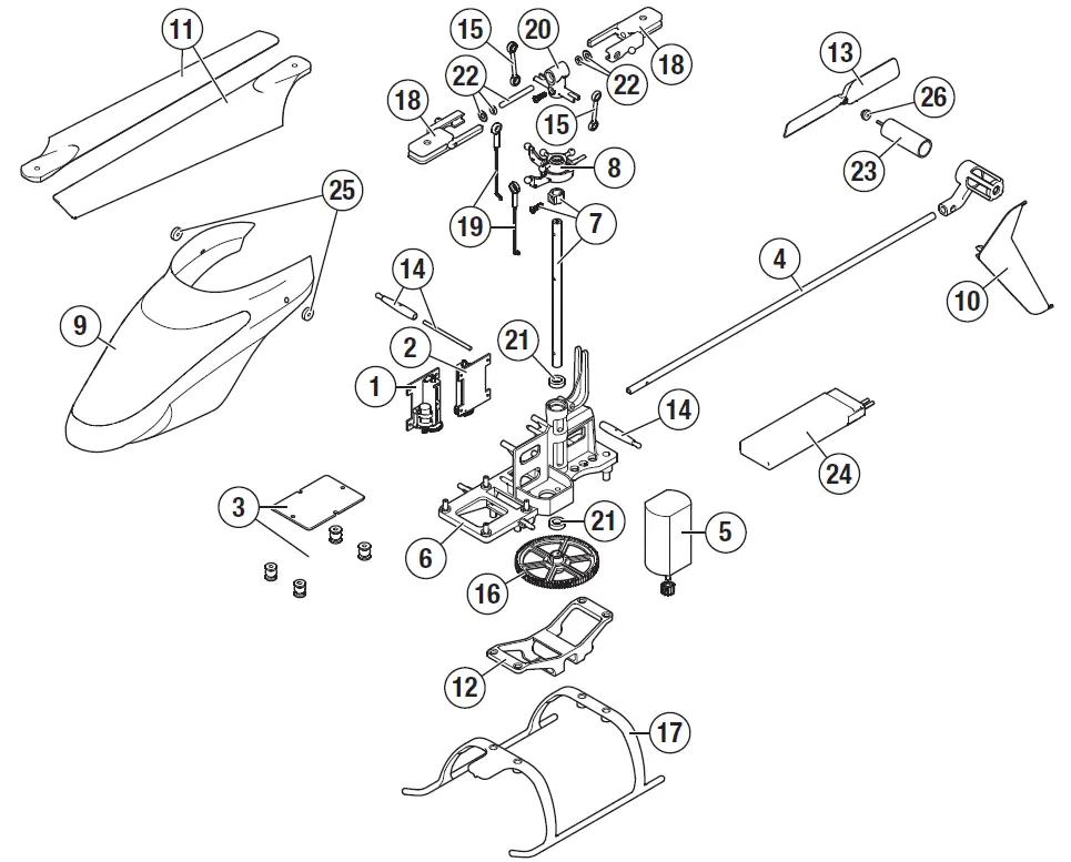 BLADE-BLH1100-120 S2-Fixed-Pitch-Trainer-RTF-Electric-Micro-Helicopter -10
