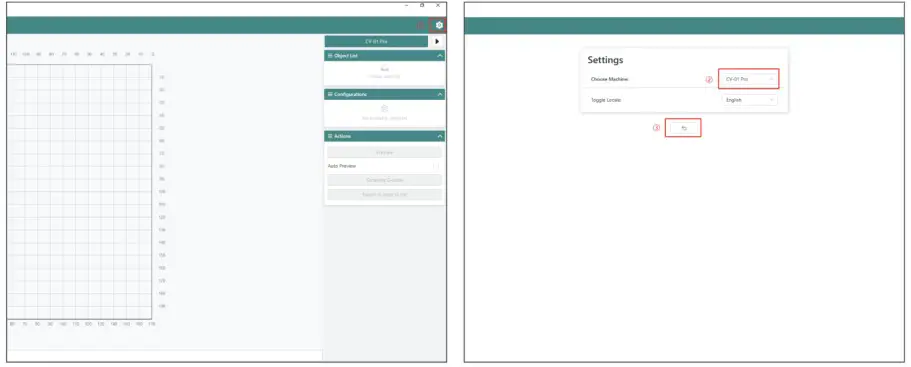 CREALITY CV 01 Pro Compact Engraving Machine - Operation mode 2