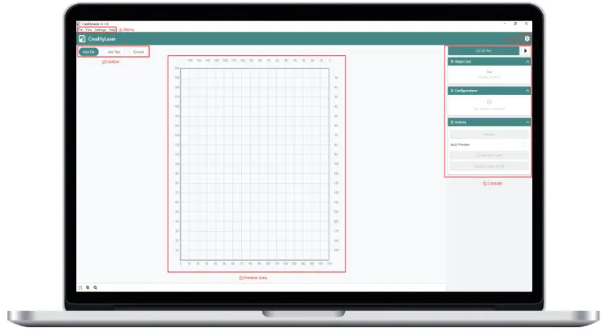 CREALITY CV 01 Pro Compact Engraving Machine - Software Intro 1