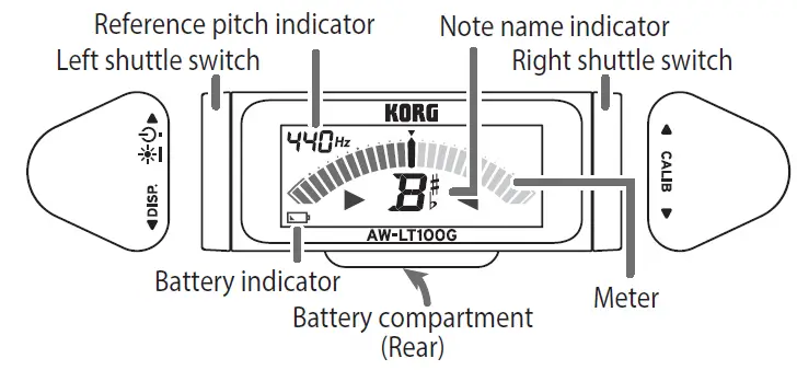 KORG-AW-LT100G-Clip-On-Tuner-FIG-1
