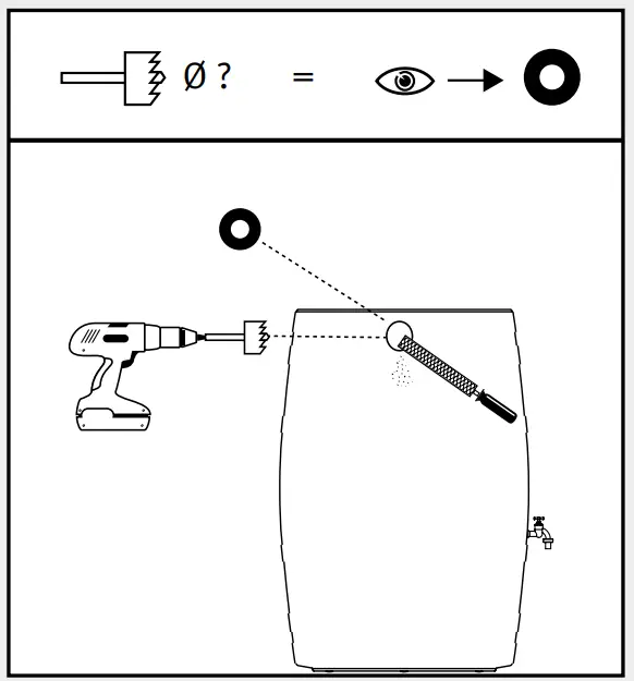 GARANTIA Muro 260 Rainwater Tank 260 Litres - fig4