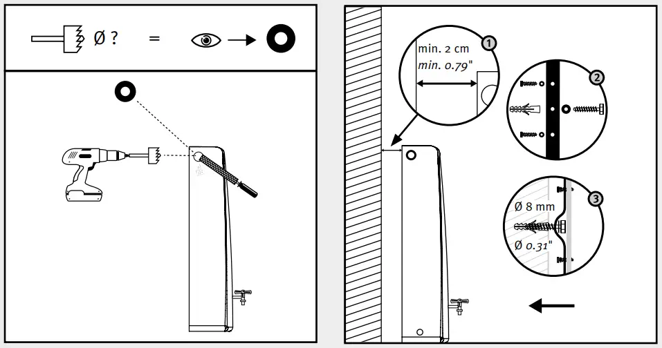 GARANTIA Muro 260 Rainwater Tank 260 Litres - fig5