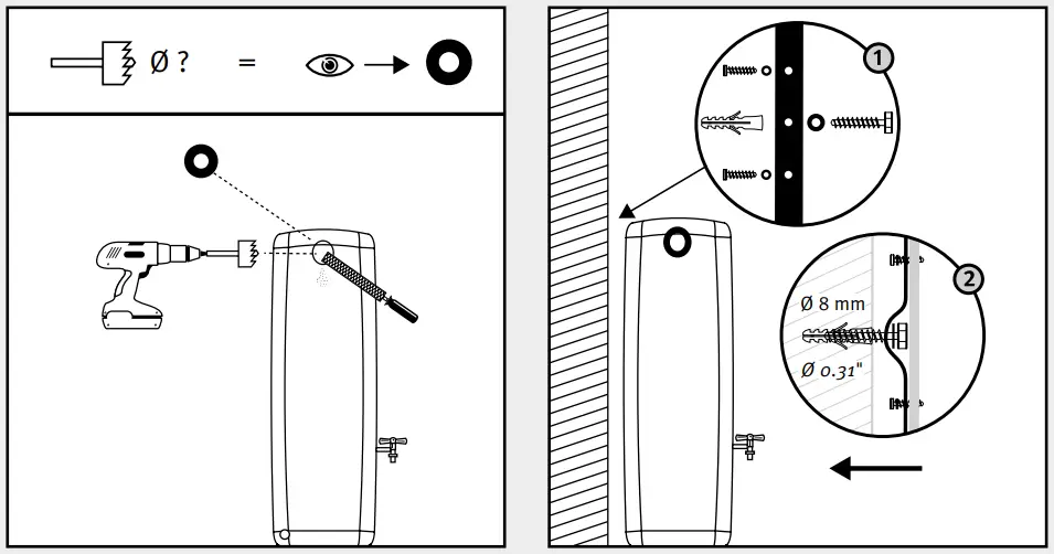 GARANTIA Muro 260 Rainwater Tank 260 Litres - fig8