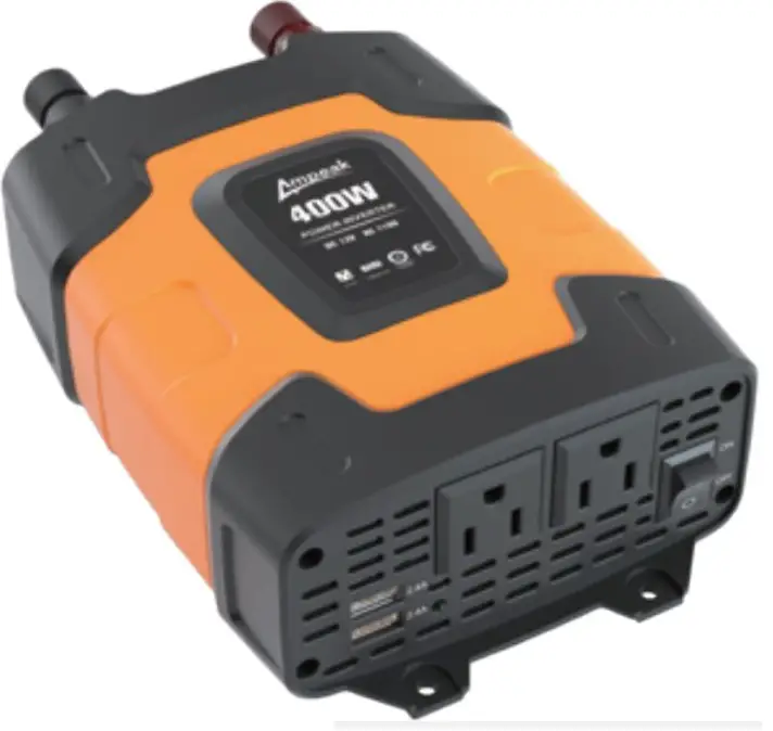 Ampeak 400W 12v to 110v Car Safe Power Inverter