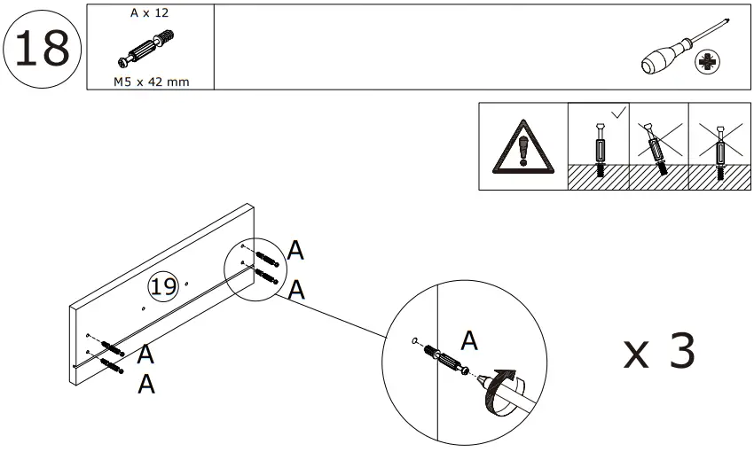 FUFU GAGA KF210153 03 L Shaped Wooden 3 Drawer Desk - Figure 32