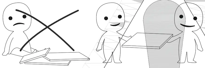 FUFU GAGA KF210153 03 L Shaped Wooden 3 Drawer Desk - Figure 37