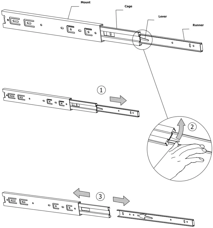 FUFU GAGA KF210153 03 L Shaped Wooden 3 Drawer Desk - Figure 6