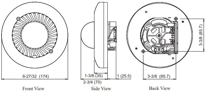 POTTER SSC25-70-177 Speaker-Strobe Combination-fig2