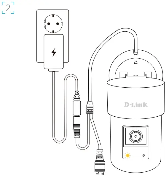 mydlink 2K QHD Pan & Zoom Outdoor Wi-Fi Camera DCS-8635LH - fig2
