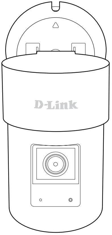 mydlink 2K QHD Pan & Zoom Outdoor Wi-Fi Camera DCS-8635LH