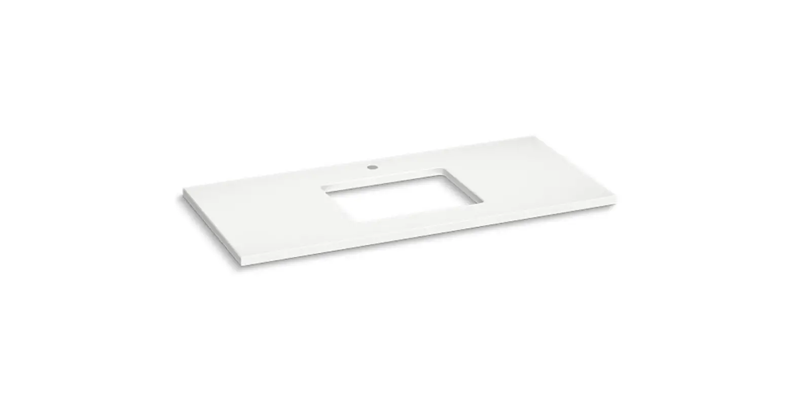 Kohler K-28253 Silestone 49 Inch Quartz Vanity Top With Rectangular Cutout Instruction Manual Kohler K-28253 Silestone 49 Inch Quartz Vanity Top With Rectangular Cutout Instruction Manual