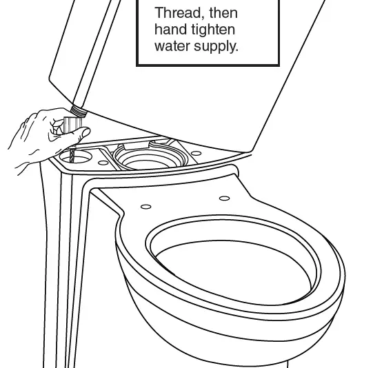 American Standard ASD10238 Studio S Studio Estate and Cadet 3 Concealed Trapway 2-Piece Toilets 14