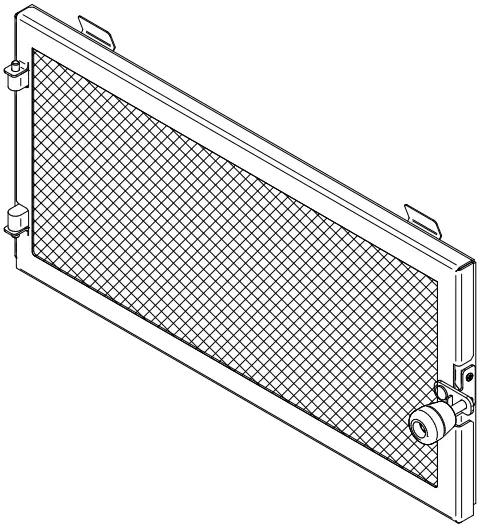 AC01213 Fire Screen Door