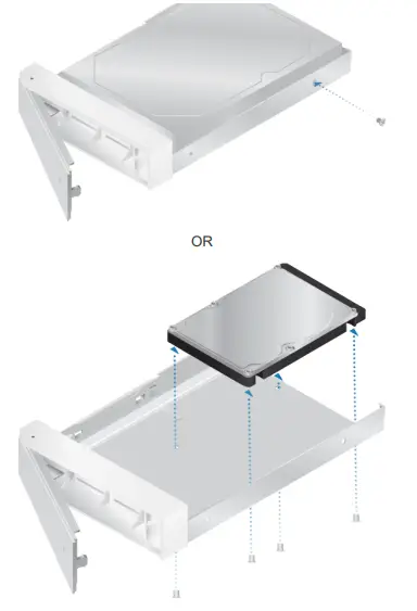 UBIQUITI UDM-Pro UniFi Dream Machine Pro - Installing an HDD 5