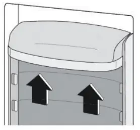 HADEN HR82W 48cm Under Counter Fridge with 3 Star Ice Box - BALCONIES