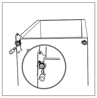 HADEN HR82W 48cm Under Counter Fridge with 3 Star Ice Box - DOOR10