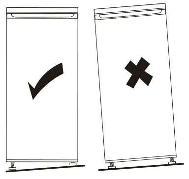 HADEN HR82W 48cm Under Counter Fridge with 3 Star Ice Box - UNIT