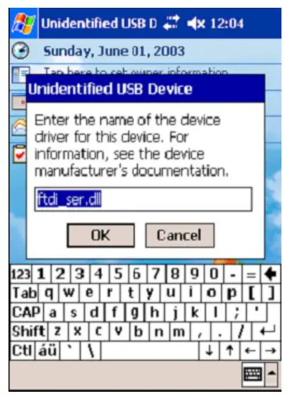 DIGITUS DA-70168 USB-C Serial Adapter - Windows CE Installation Guide