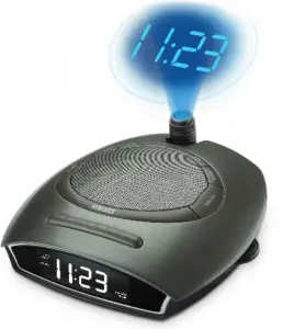 Homedics SS-4510 SoundSpa Auto-Set Clock Radio Projects Time