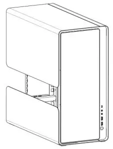 AZZA 808 Cast Mid Tower - Control Panel