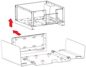 AZZA 808 Cast Mid Tower - Separate