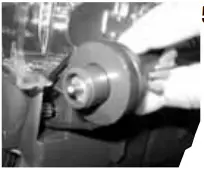 Installing-Bissell-76R9-replacement-brush-belt