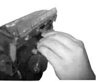 Installing-Bissell-76R9-replacement-brush-belt