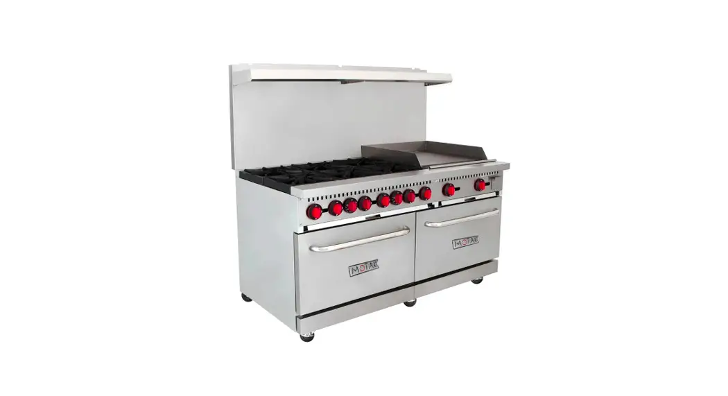 Motak Mr10-rgb24-c-s 60 Inch Burner Gas Range With Griddle And Standard Oven User Manual Motak Mr10-rgb24-c-s 60 Inch Burner Gas Range With Griddle And Standard Oven User Manual