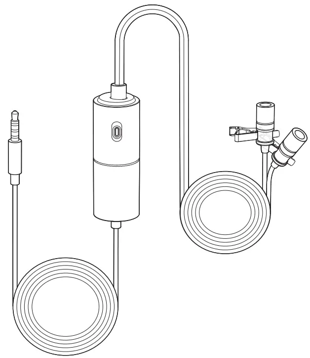 Godox LMD 40C Dual Omnidirectional Lavalier Microphone-