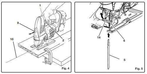 RYOBI CJS-180L Cordless Jigsaw with Laser fig2