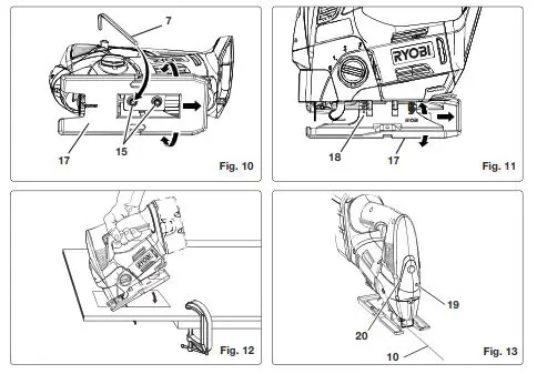 RYOBI CJS-180L Cordless Jigsaw with Laser fig4