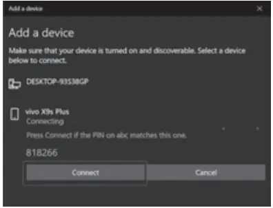 EDUP EP-B3536 Bluetooth adapter - start to pair