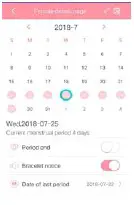 Interface imperii SmartWatch Ovulation Control IP68 Dulcinea