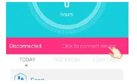 graphical user interface, applicationInterface imperii SmartWatch Ovulation Control IP68 Dulcinea