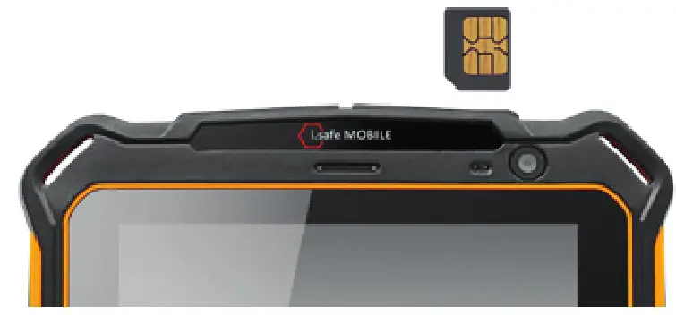 i-safe MOBILE M93A01 Android 20.3cm Octa Core Tablet- sim card