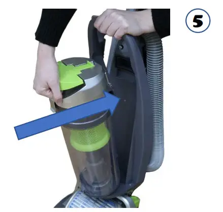 DAEWOO FLR00050 Tornado F5 Pets 700W Upright Vacuum Cleaner-Cover Release Catch